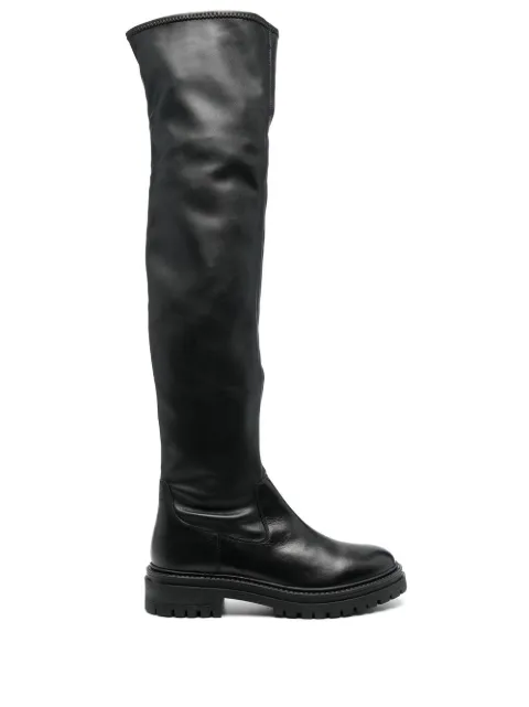 Geox Iridea over-the-knee boots Black D16HRH0KB43