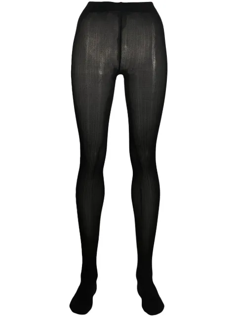 Falke semi-sheer high-waisted tights Black 40659