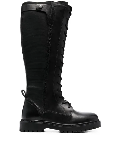 Geox Bleyze knee-high boots Black D26QDF00043