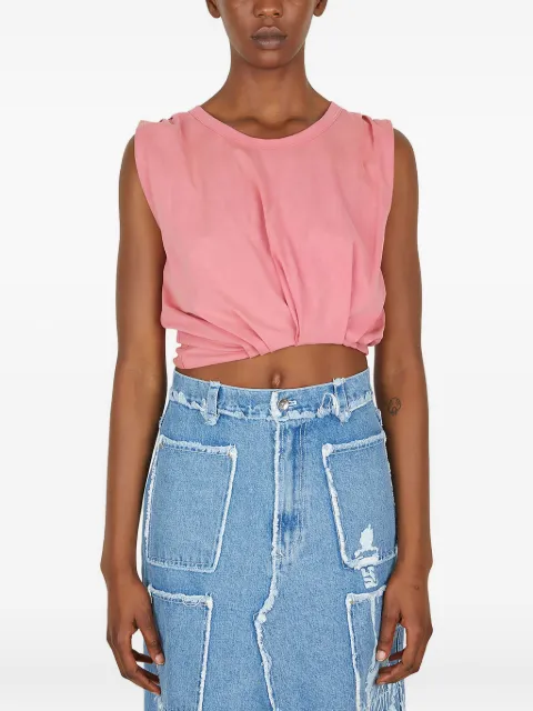 Lourdes crop top Pink LO2SWH01APJE130