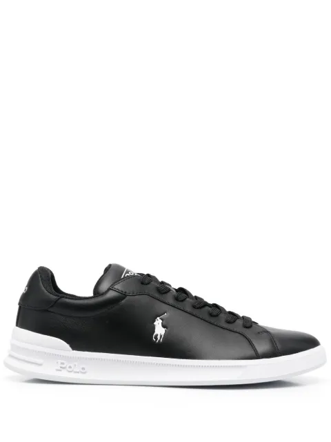 Polo Ralph Lauren embroidered-pony low-top sneakers Black 809845109009