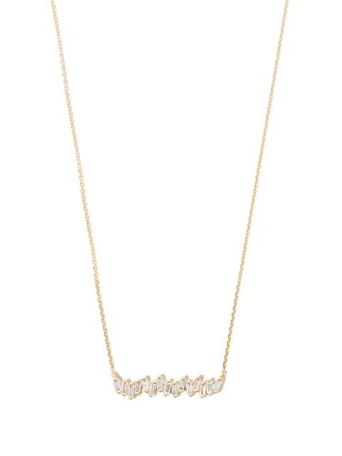 Suzanne Kalan 18kt yellow gold diamond necklace Gold BAP583YG