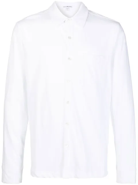 James Perse long-sleeve knit shirt White MCFJ3442