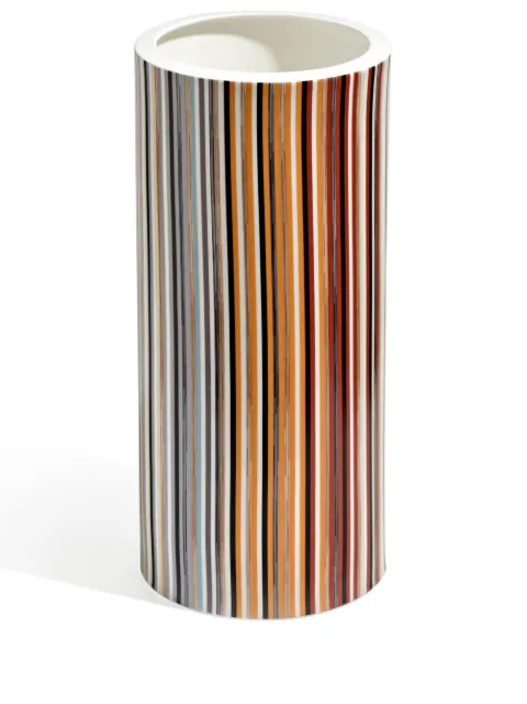 Missoni Home Stripes Jenkins high vase Neutrals 1J4OG99058