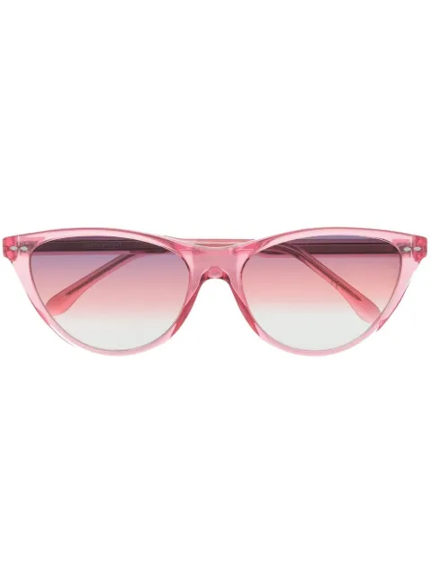 Isabel Marant Eyewear cat-eye logo sunglasses Pink IM0079S