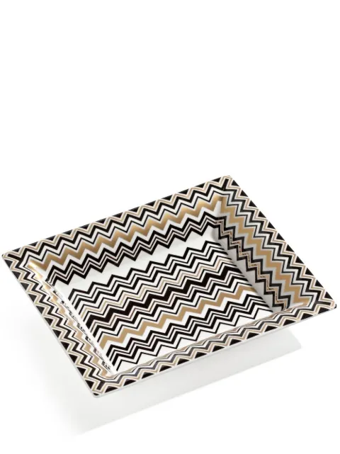 Missoni Home zigzag-print vide poche White 1J4OG99018