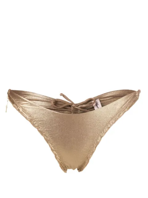 Agent Provocateur Berry gathered-detail bikini brief Gold AP10214710000