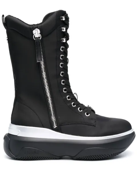 LIU JO June lace-up boots Black BF2147T0011