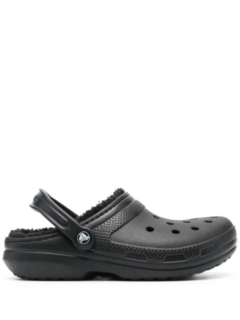 Crocs Baya fleece-lined mules Black 203591MPFW22