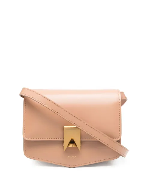 Alaïa small Le Papa shoulder bag Brown AA1S01417CA191