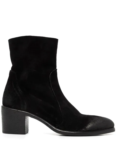 Madison Maison suede ankle boots Black P2577