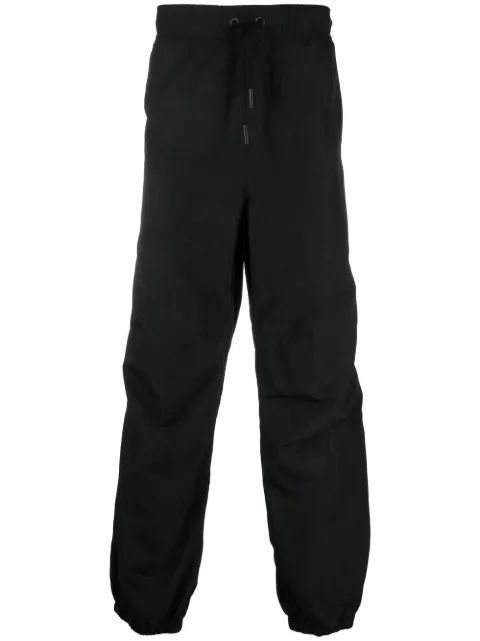 COUNTY OF MILAN drawstring-fastening waistband trousers Black CMCA172F22FAB0011001
