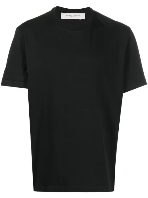 Golden Goose rolled-cuff T-shirt Black GMP01220P000637