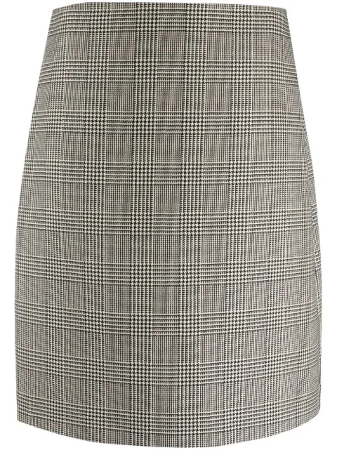 Ralph Lauren Collection Prince of Wales check-print skirt Black 290884434