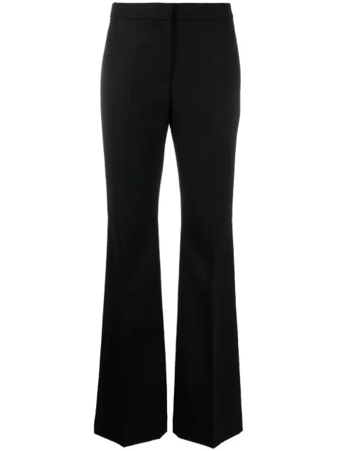 Moschino high-waisted straight-leg trousers Black A03115420