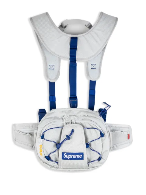 Supreme harness waist bag Grey SU11887