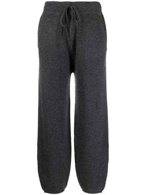 RLX Ralph Lauren recycled cashmere knitted track pants Grey 284857214003