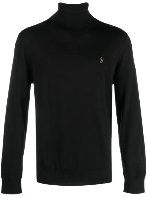 Polo Ralph Lauren Polo Pony motif jumper Black 710876851001