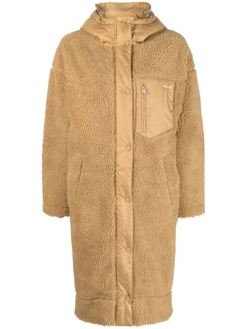 RLX Ralph Lauren padded teddy-fleece parka Neutrals 284872853