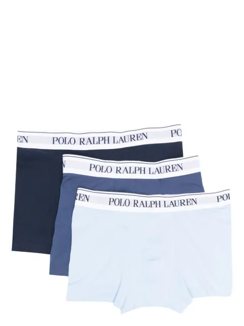 Polo Ralph Lauren logo-waistband boxers set of 3 Blue 714830299072