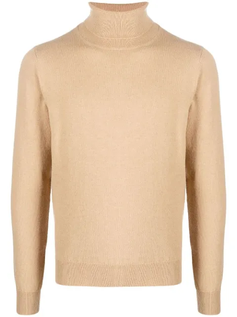 Malo roll neck cashmere sweater Neutrals UMC004F1K02