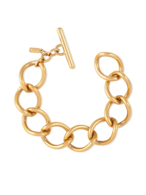 Monet Pre-Owned 1980s curb-chain bracelet Gold BL009239