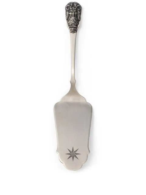 Gucci engraved-motif single cake server Silver 696686ZAJEU