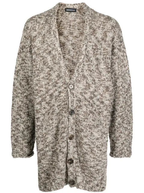 Undercover intarsia-knit cardigan Brown UC1B4901