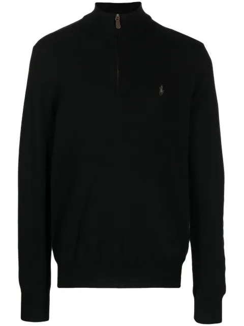 Polo Ralph Lauren Polo Pony half-zip jumper Black 710876756002