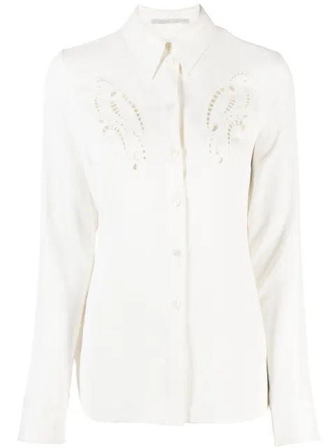 Stella McCartney long-sleeve shirt White 6200273AU354