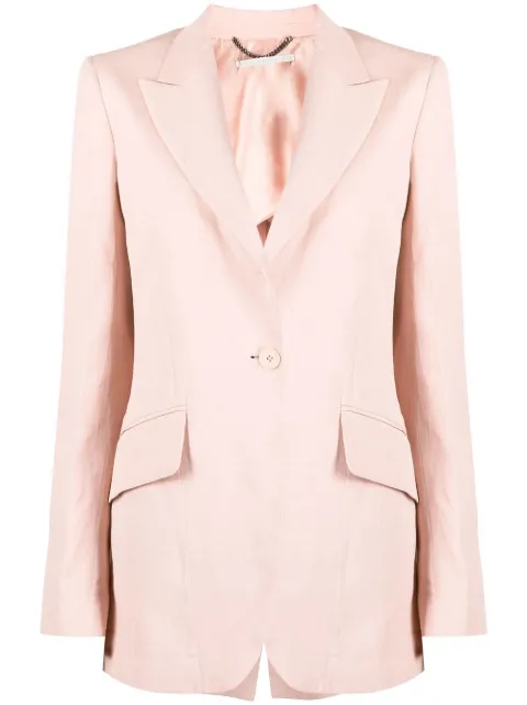 Stella McCartney buttoned single-breasted blazer Pink 6500383STA49