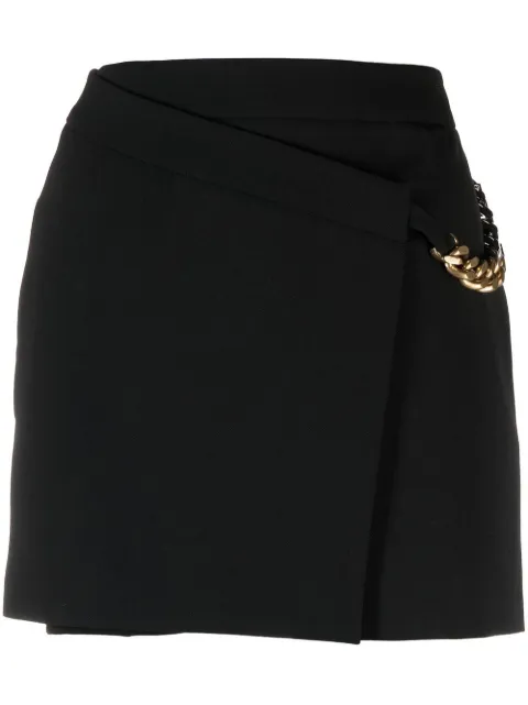 Stella McCartney Falabella chain-link mini skirt Black 6300233AU701