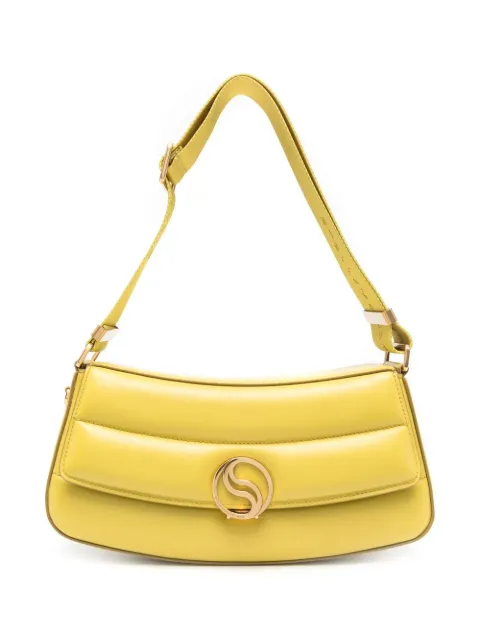 Stella McCartney S-Wave padded shoulder bag Green 7B0025WP0110