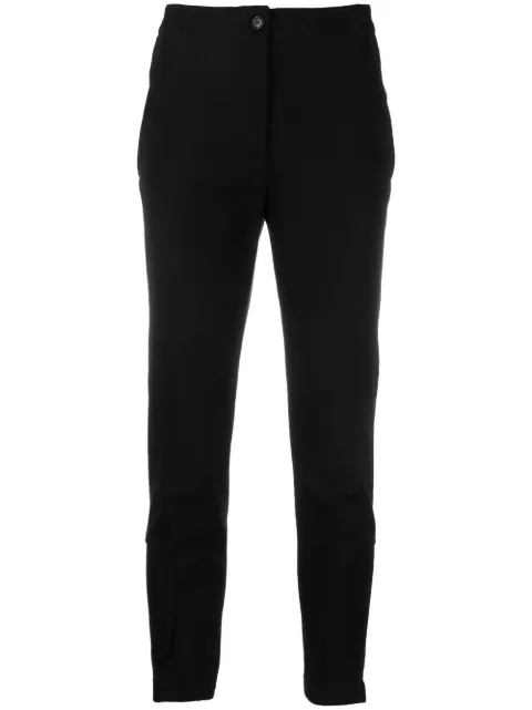 ASPESI Slim-fit high-waisted trousers Black 0131V102
