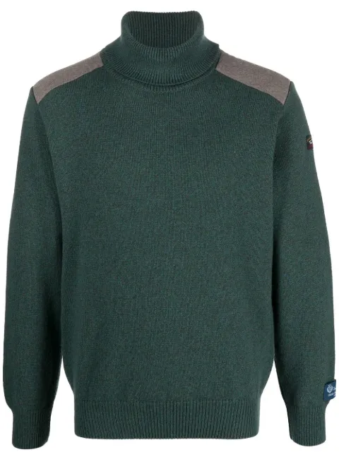 Paul & Shark wool roll-neck jumper Green 12311339