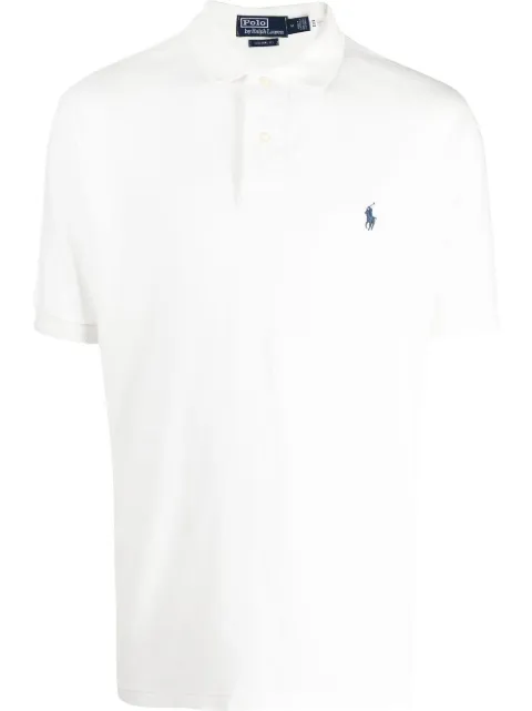 Polo Ralph Lauren embroidered-logo polo shirt White 710850860021
