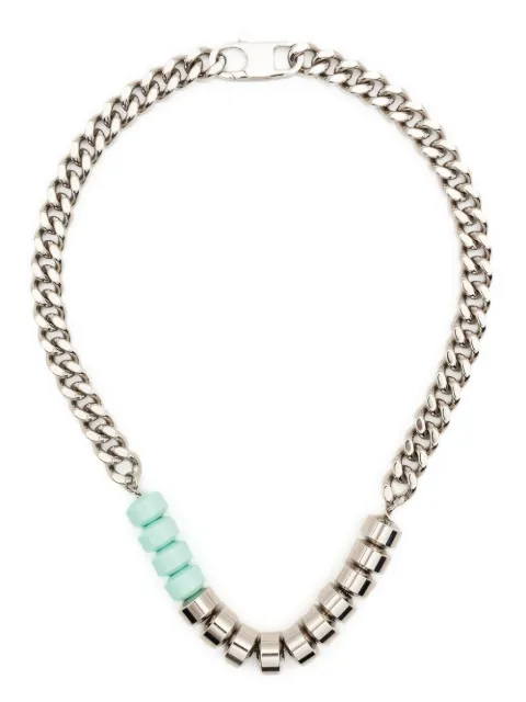 1017 ALYX 9SM candy charm curb-chain necklace Silver AAUJW0122OT02