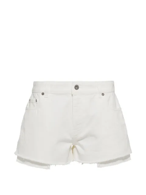 Miu Miu denim shorts White GWP4344YE