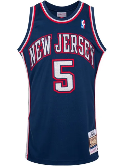 Mitchell & Ness NJ Nets Authentic jersey Blue AJY4AC19094NJNNAVY06JKI