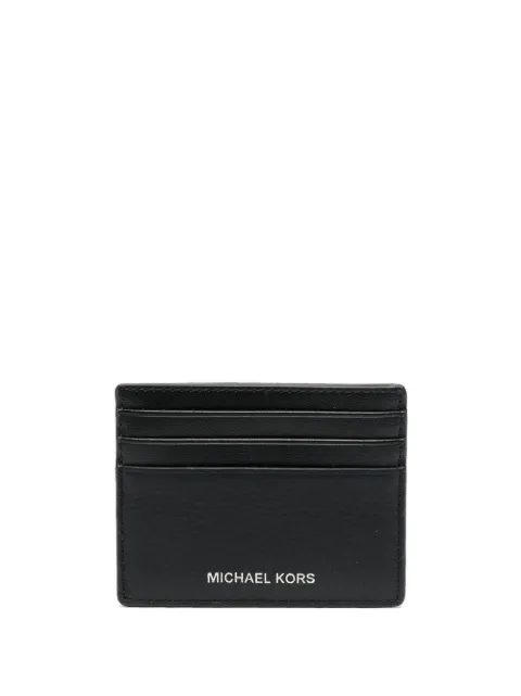 Michael Kors logo cardholder wallet Black 39S0LHDD2L