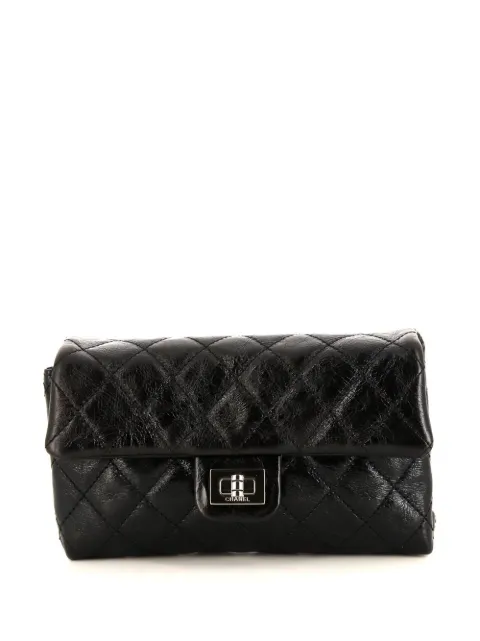 CHANEL Pre-Owned 2.55 Classic Flap belt bag Black 379620