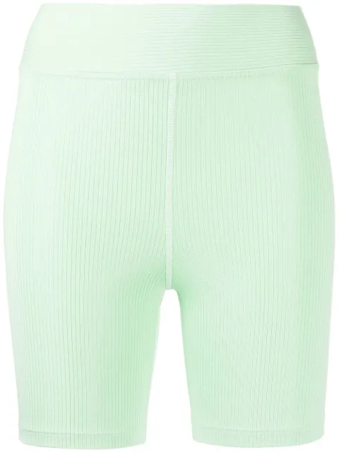 The Upside Solstice spinning shorts Green USW322061GREEN