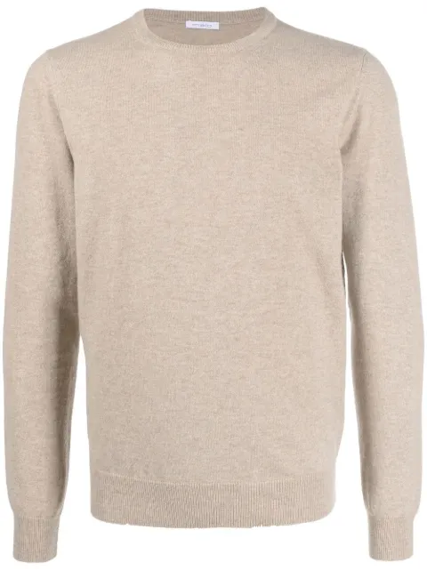 Malo round-neck knit jumper Neutrals UMA008F1K02