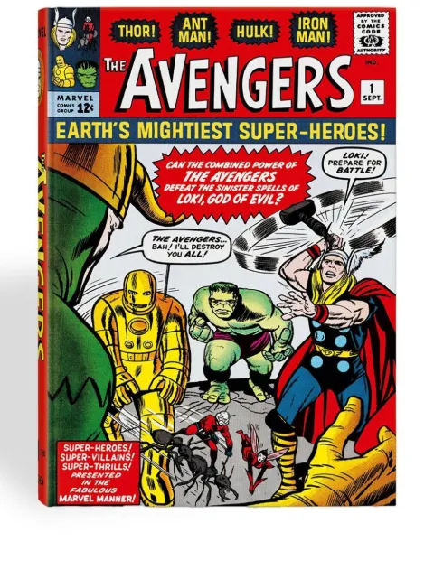 TASCHEN Marvel Comics Library. Avengers Vol 1 1963-1965 Orange 9783836582346