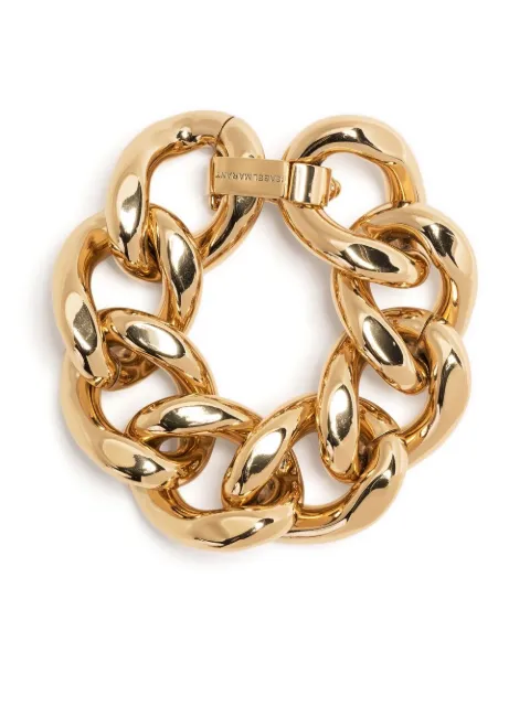 ISABEL MARANT curb-chain bracelet Gold BR081422A040B