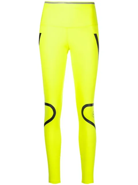 adidas by Stella McCartney TruePace running leggings Yellow HS8195