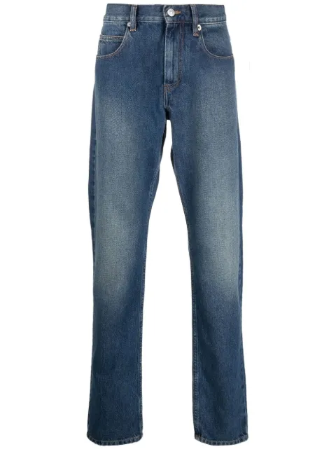 MARANT straight-leg mid-wash jeans Blue PA086722A024H