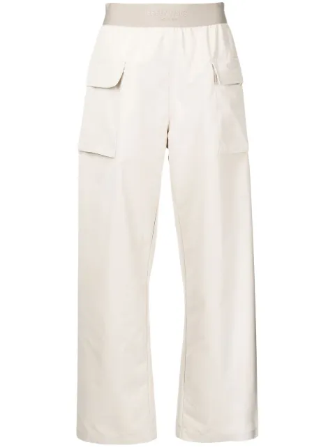 FEAR OF GOD ESSENTIALS logo-waist cargo trousers Neutrals 130BT212075FW