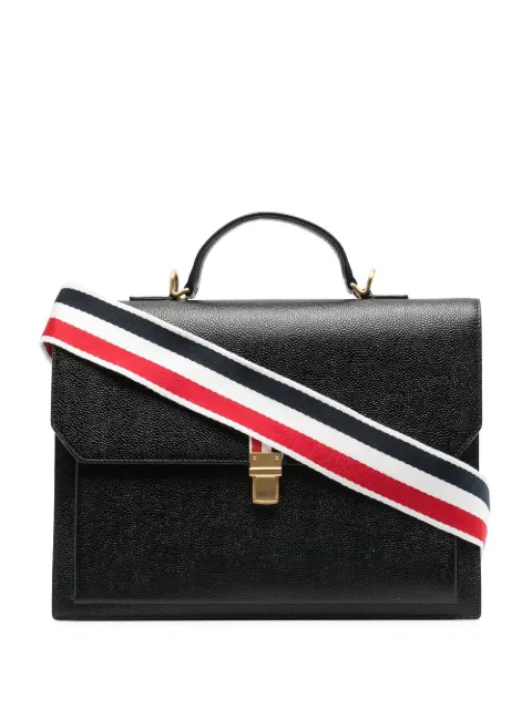 Thom Browne Mr Thom briefcase backpack Black UAG064A00198