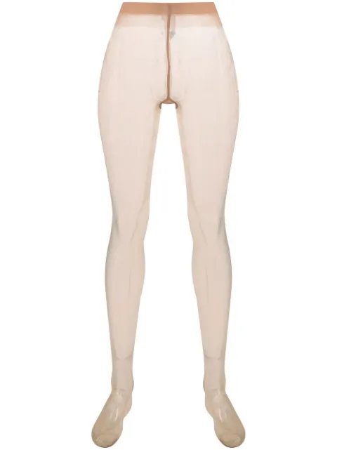 Falke sheer-coverage finish tights Neutrals 40027